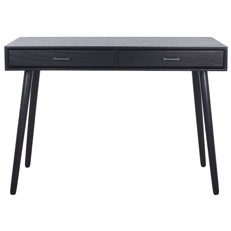 Bureau 2 tiroirs avec pieds aiguilles