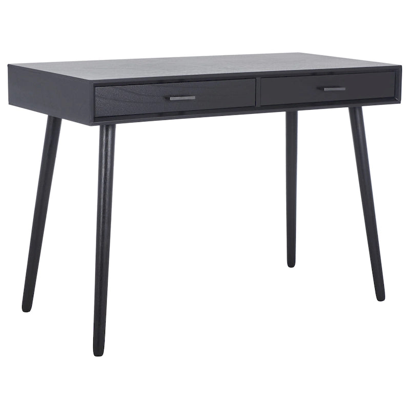 Bureau 2 tiroirs avec pieds aiguilles