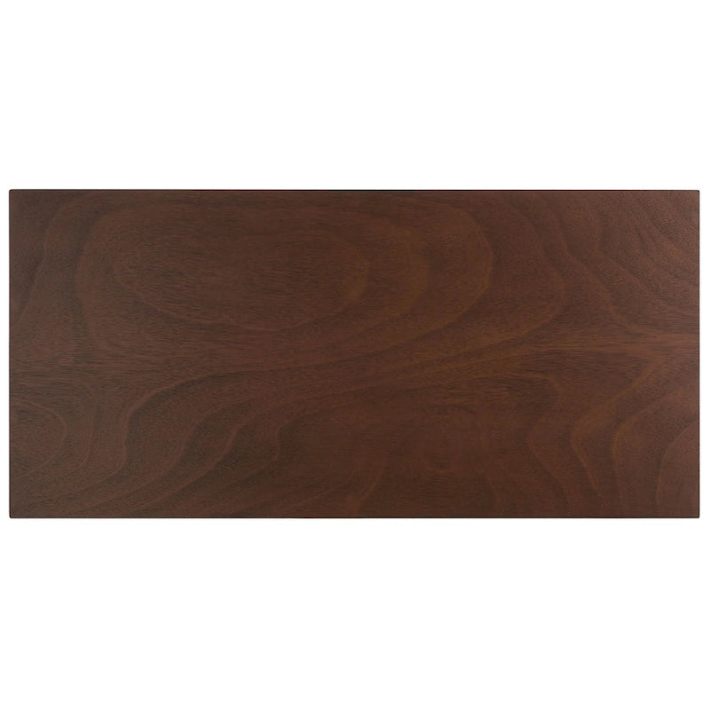 Bureau 2 tiroirs avec pieds aiguilles