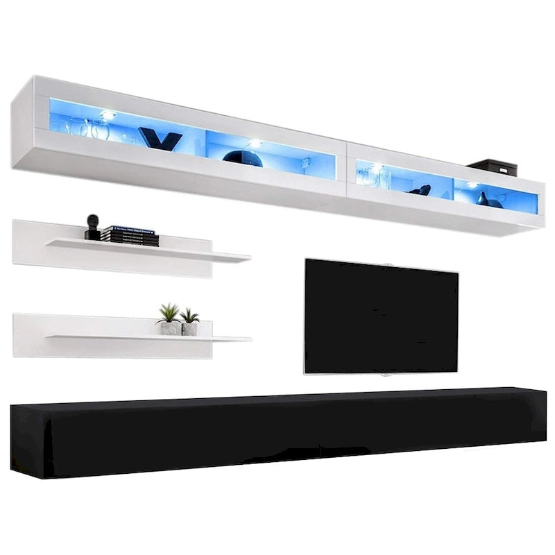 Meuble TV mural flottant moderne
