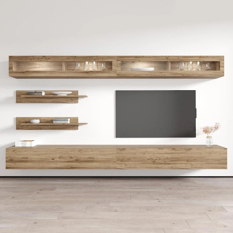 Meuble TV mural flottant moderne