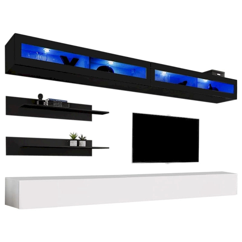Meuble TV mural flottant moderne