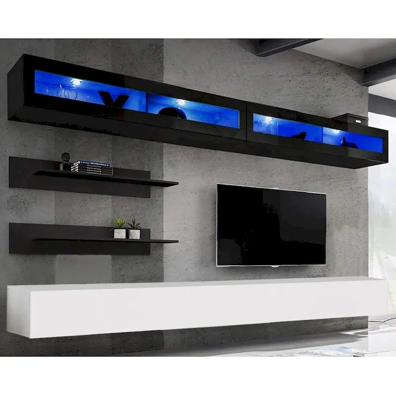 Meuble TV mural flottant moderne