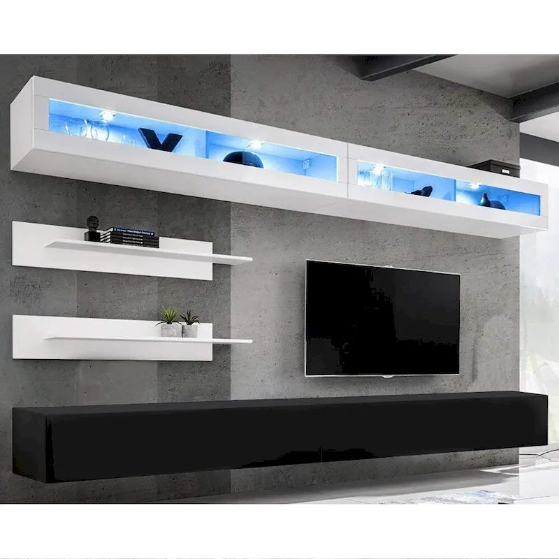 Meuble TV mural flottant moderne