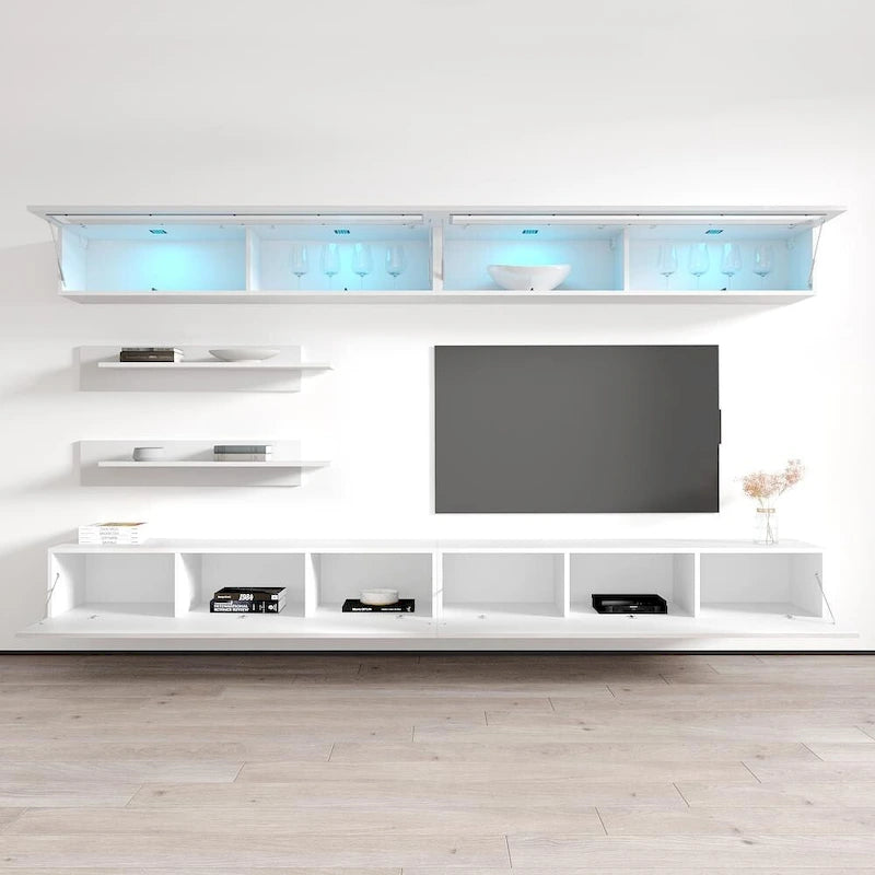 Meuble TV mural flottant moderne