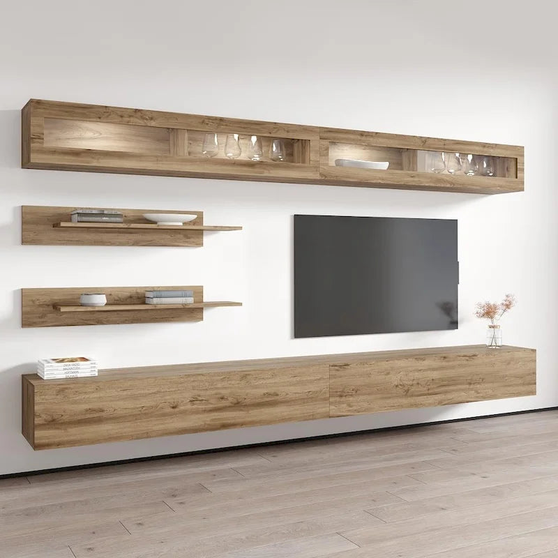 Meuble TV mural flottant moderne
