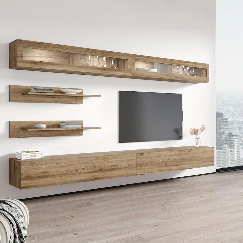 Meuble TV mural flottant moderne