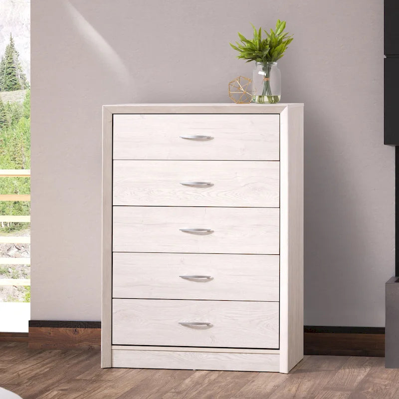 Commode haute 5 tiroirs