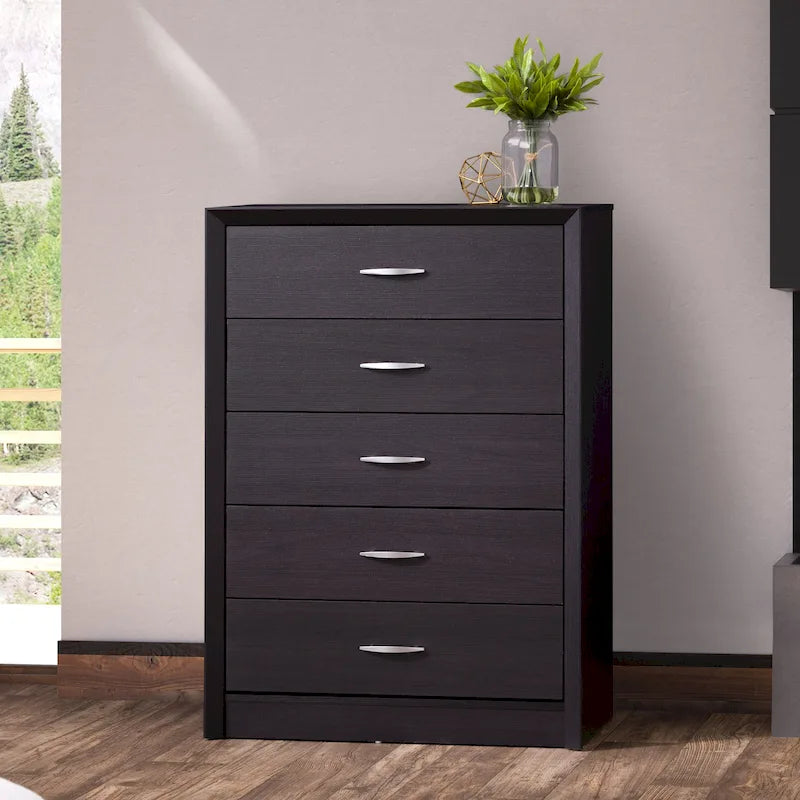 Commode haute 5 tiroirs