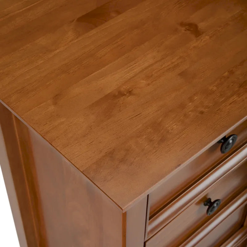 Meuble de rangement de transition en bois massif de 37 pouces de large - 37 larg. x 17 prof. x 36 haut.