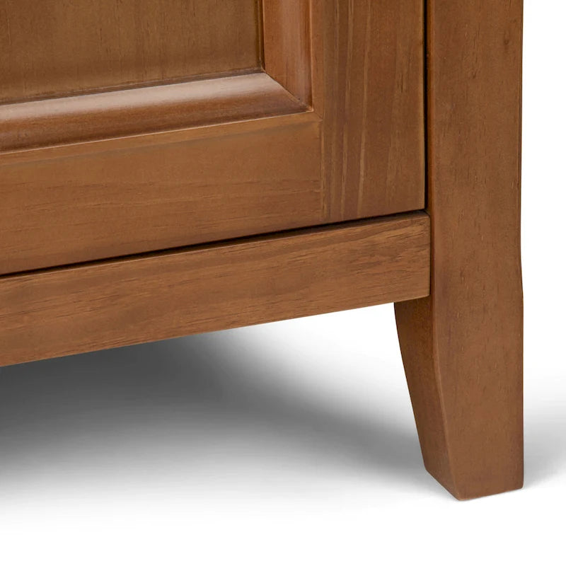 Meuble de rangement de transition en bois massif de 37 pouces de large - 37 larg. x 17 prof. x 36 haut.