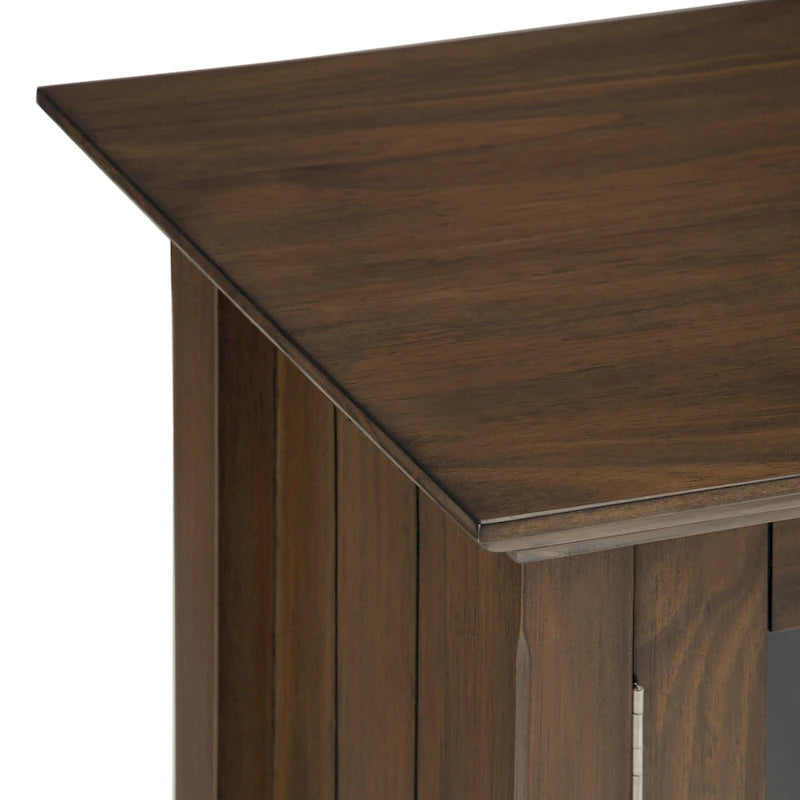 Meuble de rangement de transition en bois massif de 37 pouces de large - 37 larg. x 17 prof. x 36 haut.