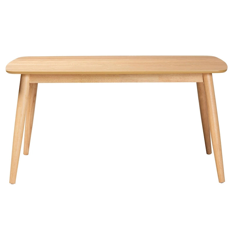 Table à manger en bois de style Mid-Century Modern