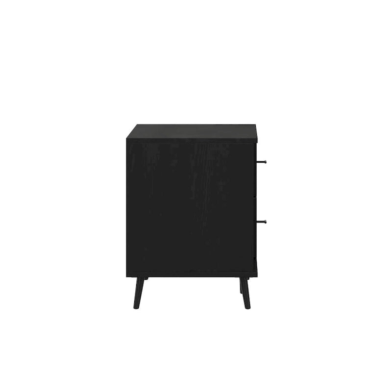 Meuble TV avec étagère réglable et tiroirs de rangement