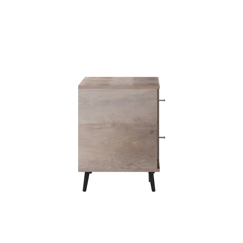 Meuble TV avec étagère réglable et tiroirs de rangement